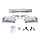 Front Bumper w/ Park Sensors for GMC Sierra 1500 Pickup 19-21 Chrome Steel