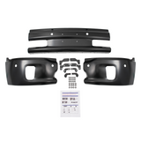 Front Lower Bumper For RAM 1500 13-21 w/ Fog Light Holes& Sensor Holes Black