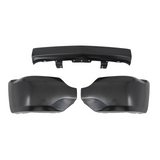 Front Bumper Face Bar For Silverado 1500 16-19 w/o Sensor Fog Holes Black
