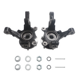 Dodge Caliber 07-12 Pair Front Steering Knuckles and Wheel Hub Bearings