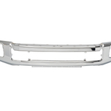 Bumper Face Bar Fit for Ford F-250 F-350 2020-2022 w/ Fog Chrome Steel Front
