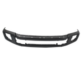 Bumper Face Bar For Ford F250 F350 2020-2022 W/ Fog Holes Black Steel Front