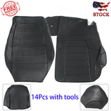 Factory Style Leatherette Seat Covers for Honda CRV CR-V EX 17-2021