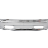 Front Chrome Steel Bumper Fit For RAM 1500 2013-2018 Classic 19-24 w/ Fog Hole