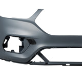 Bumper Cover Fit For Ford Escape 2017-2019 Primed Plastic Black Style Front