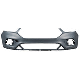 Bumper Cover Fit For Ford Escape 2017-2019 Primed Plastic Black Style Front