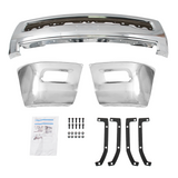 Bumper Face Bar for Dodge RAM 2500 3500 2010-2018 Chrome Steel Front