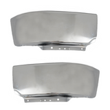 Front Bumper Face Bar Chrome For Ford F-150 2006-2008 Without Fog Light Hole