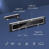 Model 3/Y 27W Phone Quick Charger 4 In 1 USB Hub Docking Station