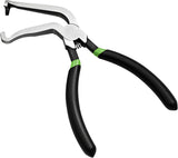 60° Bend Electrical Disconnect Pliers for Automotive Fuel Line and Connector Repair