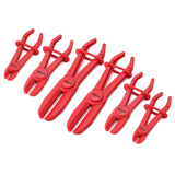 6-Piece Hose Clamp Set for Fuel, Gas, Brake & Radiator Line Repair