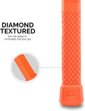 2 LB Dead Blow Hammer with Polyurethane Head, Non-Slip Grip, Orange Color