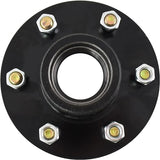 JADODE Trailer Idler Hub Kits 6 on 5.5" for 5200-6000 lbs Axle Heavy Duty 5 Lug Bolt Trailer Wheel Hub with 1/2"-20 Thread 25580/1512 Trailer Hub Kits - 22019K