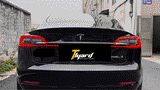 Model 3 & Y Lite Version Full-Width Strip Through Shape Taillight