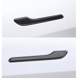 Real Carbon Fiber Door Handle Cover For Model 3/ Y Highland