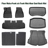 40%OFF-Tesla Model 3 3D Floor Mats Waterproof Frunk Trunk Full Set Mats For All Weather