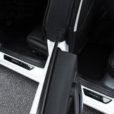 LED Illuminated Welcome Pedal Door Sill Protector(4 Pieces) For Model 3/ Y