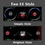 Model 3 & Y NAPPA Leather 9 Inches Touch Screen Instrument Cluster