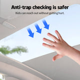 Tesla Model Y Voice-Controlled Electric Retractable Telescopic Roof Sunshade Protection Shade