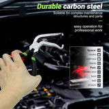 60° Bend Electrical Disconnect Pliers for Automotive Fuel Line and Connector Repair