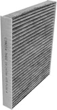 Cabin Air Filter CF11966 CP966 JADODE Premium Cabin Air Filter with Activated Carbon Baking Soda Embedded Filter Media Compatible with Buick Cadillac Chevrolet GMC Car Air Filter
