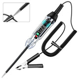 Upgraded trailer brake tester with LED display and bidirectional polarity light for voltage testing.