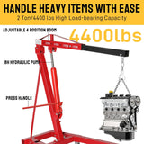 2 Ton Folding Hydraulic Engine Hoist Cherry Picker Lift