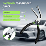 60° Bend Electrical Disconnect Pliers for Automotive Fuel Line and Connector Repair
