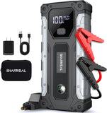 4000A Car Jump Starter for 10.0L Gas & 8.0L Diesel Engines with LED Light