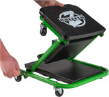 2-in-1 Mechanic Creeper and Seat with 300 Lbs Capacity and Swivel Casters