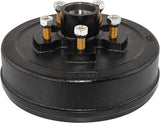 Set of 2 JADODE 10" x 2-1/4" Trailer Brake Drum Kit 4 on 4.5 with 5 Bolt 1/2"-20 L68149/L44649 Heavy Duty Trailer Hub Drum kits for 3500 lbs,008-247-05, 84546,22001K