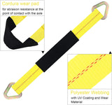 Car Tie Down Straps Axle Straps 36" - 10,000 lbs Strength