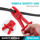 6-Piece Hose Clamp Set for Fuel, Gas, Brake & Radiator Line Repair