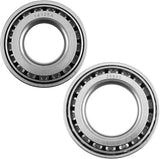 JADODE Trailer Hub Bearings Kits 14125A / 22580 with 21333TB 10-10 & 22333TB 10-36 two Grease Seals, Dust Cover and Cotter Pin Trailer Axle Bearing Kits Fits 5200-7000 lbs Axles Set of 2