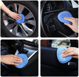 Microfiber wax applicator pads for car buffing, polishing, and detailing. Reusable 5" pads.