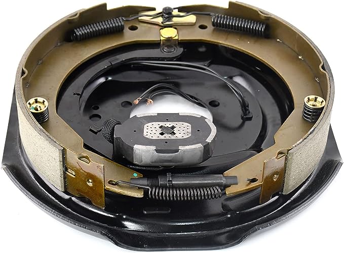 JADODE 12" x 2" Electric Trailer Brake Assembly fits 7000 lbs Axle Trailers,Electric and Hydraulic Brake for One Pair- 23-108-00/23-181-00 Trailer Brakes