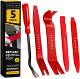 5-Piece Auto Trim Removal Tool Kit - No Scratch Set for Car Panel and Molding Removal