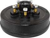 JADODE 10" x 2-1/4" Trailer Brake Drum Kit 5 on 5" for 3500 lbs Heavy Duty 5 Bolt Trailer Brake Drums 1/2"-20 L68149/L44649 Trailer Brake Hub Drum Assembly 008-249-07,84557,22002K
