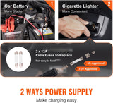 5-Ton Electric Car Jack with Impact Wrench and Built-in Air Pump