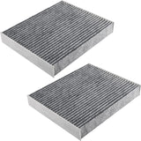 Cabin Air Filter CF12772 Jadode Premium Cabin Air Filter with Activated Carbon Baking Soda Embedded Filter Media Compatible with Lincoln Aviator Corsair Car Air Filter C31449 2pc