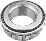 JADODE Trailer Axle Hub Bearings Kits L44643 L44610 with 12192TB Grease Seals, Dust Cover and Cotter Pin Trailer Wheel Hub Bearing Kits Set of 2