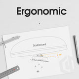 Model 3 & Y Touch Screen Automatic Swiveling Rotating Mount For Model 3 Highland/ Y Juniper