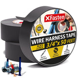 3/4-Inch 50-Foot Wire Harness Tape, 5-Pack High Temp, Noise Dampening