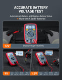 Digital Multimeter with LCD Display for Voltage, Current, and Resistance Testing