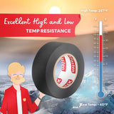 3/4-Inch Wire Harness Tape for Automotive Use - Noise Dampening, High Temp & Self-Adhesive Felt Tape