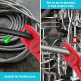 6-Piece Hose Clamp Set for Fuel, Gas, Brake & Radiator Line Repair