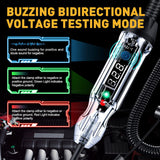 Upgraded trailer brake tester with LED display and bidirectional polarity light for voltage testing.