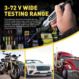 Upgraded trailer brake tester with LED display and bidirectional polarity light for voltage testing.
