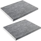 Cabin Air Filter CF11775 JADODE Premium Cabin Air Filter with Activated Carbon Baking Soda Embedded Filter Media Compatible with 2015-2023 Ford Edge,2017-2020 Lincoln Continental Car Air Filter 2pc