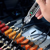 Upgraded trailer brake tester with LED display and bidirectional polarity light for voltage testing.